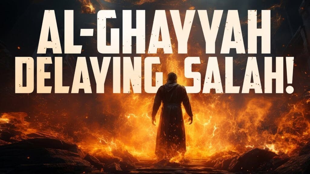 Special place in hell reserved for those who delay salah!